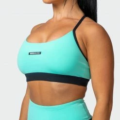 Muscle Nation Agile Bra - Sea Glass Womens
