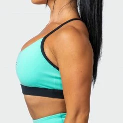 Muscle Nation Agile Bra - Sea Glass Womens