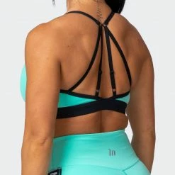 Muscle Nation Agile Bra - Sea Glass Womens
