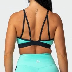 Muscle Nation Agile Bra - Sea Glass Womens