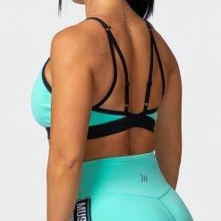 Muscle Nation Agile Bra - Sea Glass Womens