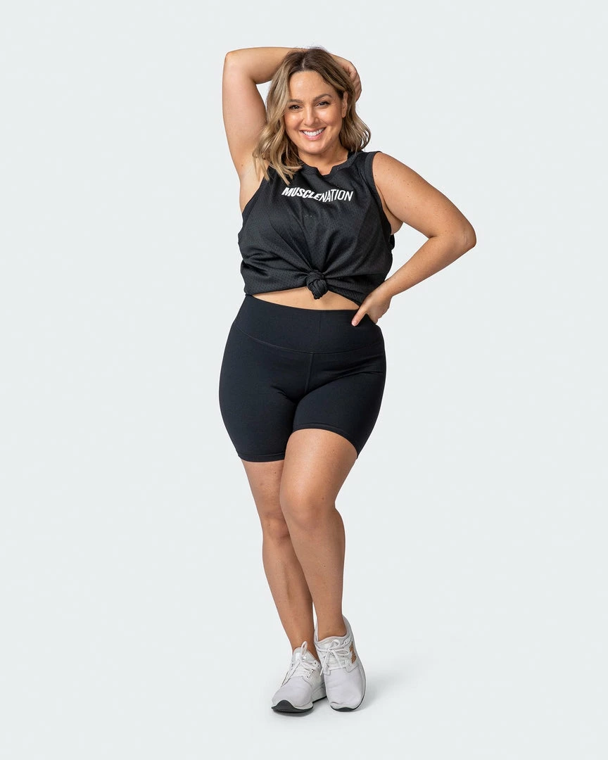 Hot Sale 🧨 Muscle Nation Agile Tank - Black ⌛ 12 Muscle Nation Agile Tank - Black