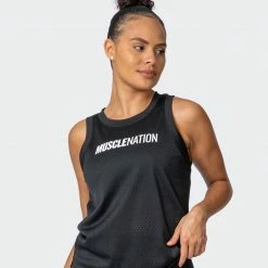 Muscle Nation Agile Tank - Black