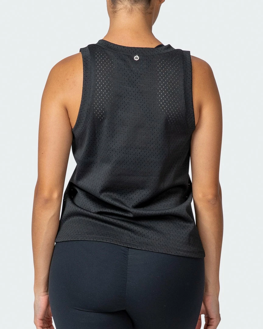 Hot Sale 🧨 Muscle Nation Agile Tank - Black ⌛ 9 Muscle Nation Agile Tank - Black