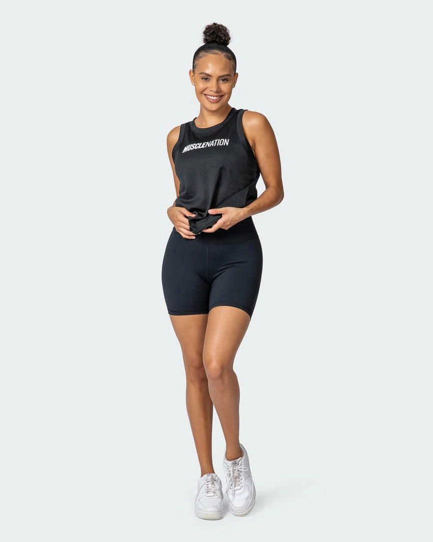 Hot Sale 🧨 Muscle Nation Agile Tank - Black ⌛ 11 Muscle Nation Agile Tank - Black