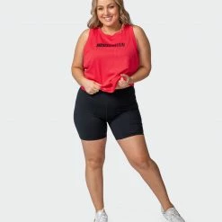 Muscle Nation Womens Agile Tank - Hot Red