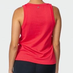 Muscle Nation Womens Agile Tank - Hot Red