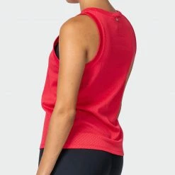 Muscle Nation Womens Agile Tank - Hot Red