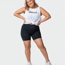 Muscle Nation Womens Agile Tank - White