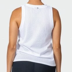 Muscle Nation Womens Agile Tank - White