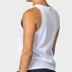 Muscle Nation Womens Agile Tank - White