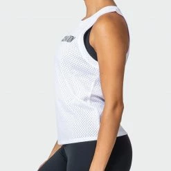 Muscle Nation Womens Agile Tank - White