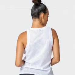Muscle Nation Womens Agile Tank - White