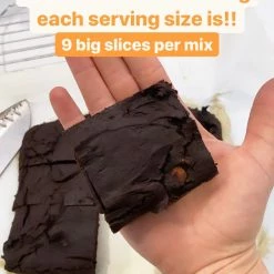 Muscle Nation BROWNIE BAKING MIX - Double Choc Fudge - 300g 30% EOFY SALE