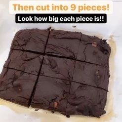 Muscle Nation BROWNIE BAKING MIX - Double Choc Fudge - 300g 30% EOFY SALE