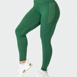 Muscle Nation AMRAP Ankle Length Leggings - Fir Green Womens
