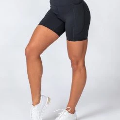 Muscle Nation Womens AMRAP Bike Shorts - Black