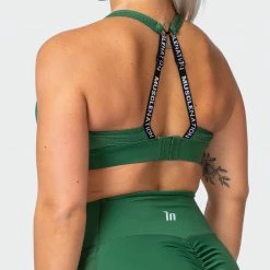 Muscle Nation AMRAP Bra - Fir Green