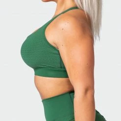 Muscle Nation AMRAP Bra - Fir Green