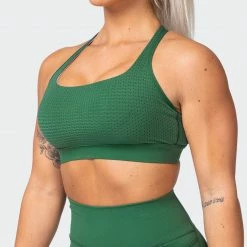Muscle Nation AMRAP Bra - Fir Green