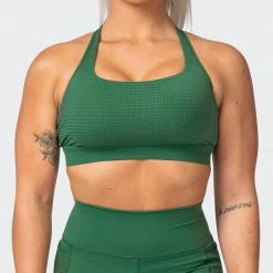 Muscle Nation AMRAP Bra - Fir Green