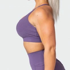 Muscle Nation AMRAP Bra - Velvet Purple