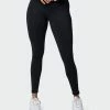 Muscle Nation Signature Scrunch Ankle Length Leggings - Black 30% EOFY SALE