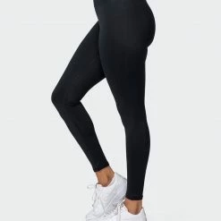 Muscle Nation Signature Scrunch Ankle Length Leggings - Black 30% EOFY SALE