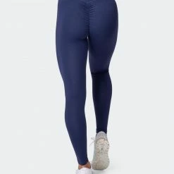 Muscle Nation Signature Scrunch Ankle Length Leggings - Midnight