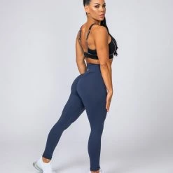 Buy ๐ Muscle Nation 30% EOFY SALE Signature Scrunch Ankle Length Leggings - Navy ๐ 10 Muscle Nation 30% EOFY SALE Signature Scrunch Ankle Length Leggings - Navy