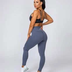 Muscle Nation Signature Scrunch Ankle Length Leggings - Titanium Best Sellers