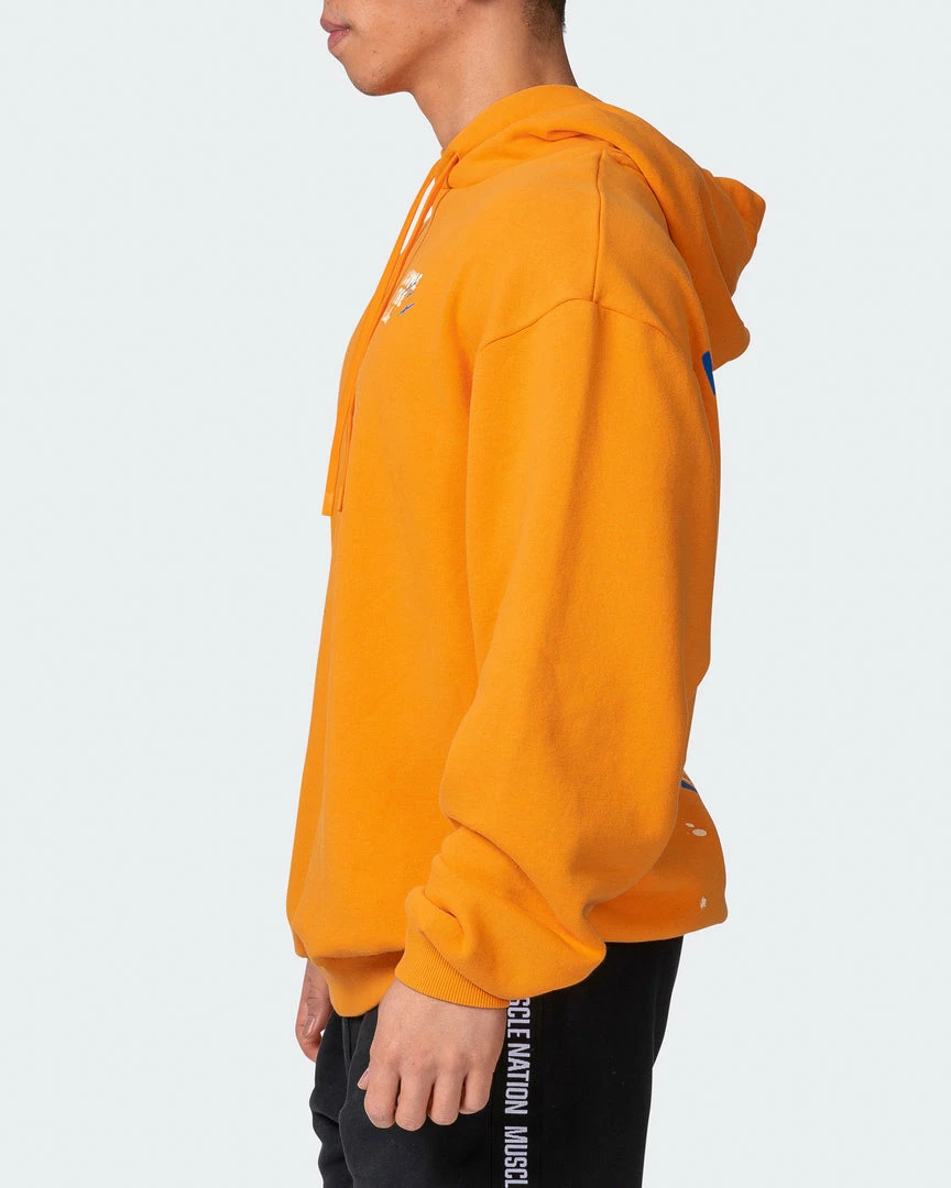 Brand new ๐ Muscle Nation Welcome To The Club Mens MN Squad Oversized Vintage Hoodie - Washed Fireball ๐ 6 Muscle Nation Welcome To The Club Mens MN Squad Oversized Vintage Hoodie - Washed Fireball