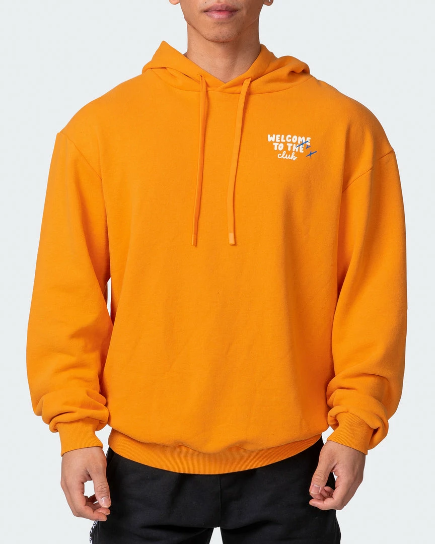 Brand new ๐ Muscle Nation Welcome To The Club Mens MN Squad Oversized Vintage Hoodie - Washed Fireball ๐ 4 Muscle Nation Welcome To The Club Mens MN Squad Oversized Vintage Hoodie - Washed Fireball