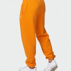 Muscle Nation Mens MN Club Vintage Trackies - Washed Fireball Welcome To The Club