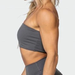 Muscle Nation Bandeau - Charcoal Featured