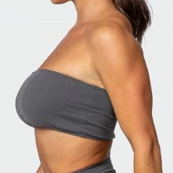 Muscle Nation Bandeau - Charcoal Featured