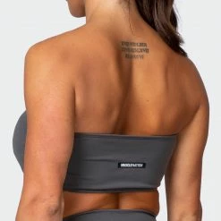 Muscle Nation Bandeau - Charcoal Featured