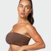 Muscle Nation Bandeau - Chestnut Featured
