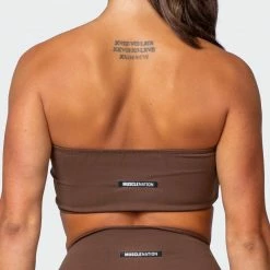 Muscle Nation Bandeau - Chestnut Featured