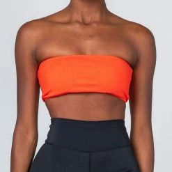 Muscle Nation Bandeau - Infrared Womens