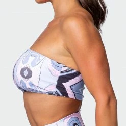 Muscle Nation Bandeau - Marble Print