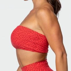 Muscle Nation Bandeau - Mini Cheetah Print