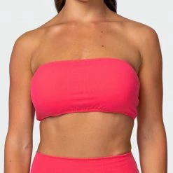 Muscle Nation Featured Bandeau - Paradise Pink