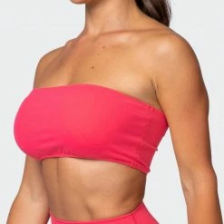 Muscle Nation Featured Bandeau - Paradise Pink