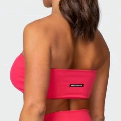 Muscle Nation Featured Bandeau - Paradise Pink