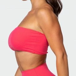 Muscle Nation Featured Bandeau - Paradise Pink