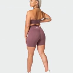 Muscle Nation Scrunch Bum Signature Scrunch Bike Shorts - Dusk