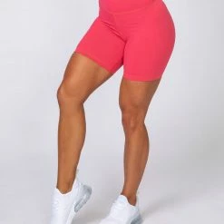 Muscle Nation Signature Scrunch Bike Shorts - Watermelon Scrunch Bum