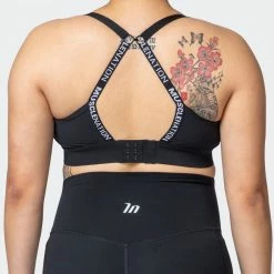 Muscle Nation Womens MN Classic Maternity Bra - Black