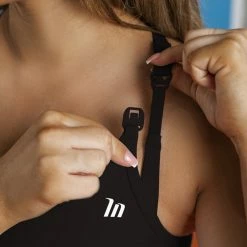 Muscle Nation Womens MN Classic Maternity Bra - Black